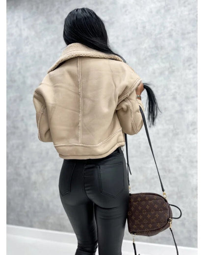 Teodora® | Teplá kožená bunda